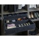 Hardware Resources 5 compartment felt jewelry organizer