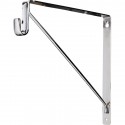 Hardware Resources Shelf & Rod Support Bracket for 1530 Series Closet Rods