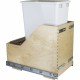 Preassembled 50- Quart Single Pullout Waste Container System (CDM-WBM Series)