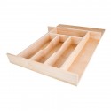 Hardware Resources 14-5/8"W x 22"D x 2-1/4"H Drawer Organizer DO14 Insert Cutlery Tray