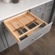 Hardware Resources Knife Organizer Drawer Insert 18 1/2" x 22" x 2 3/8"