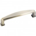 Jeffrey Alexander 1092 Series Milan 4 1/4" Overall Length Plain Square Cabinet Pull