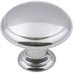 Gatsby 1 3/16" Diameter Mushroom Cabinet Knob with One 8 32 x 1" Screw