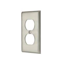 Deltana SWP4752 Switch Plate, Double Outlet