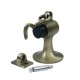 Deltana DSF444 Cement Floor Mount Bumper w/ Holder, Solid Brass