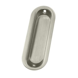 Deltana FP223 Flush Pull, Oblong, 3-1/2" x 11/4" x 5/16"