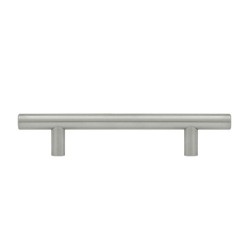 Deltana Bar Cabinet Pulls, Stainless Steel