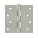 Deltana S44-R S44U15A-R 4" x 4" Square Hinge, Steel, Pair
