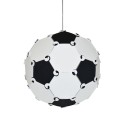 Dainolite SBL Soccer Ball Pendant, Polished Chrome