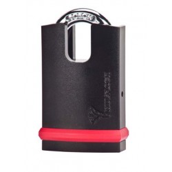 Mul-T-Lock NE-Series Heavy Duty Padlock, High Guard (Classic or Interactive+, Old Interactive Keyway)