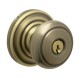 Schlage F80 AND 619 AND MK AND Andover Door Knob with Andover Decorative Rose