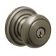 Schlage F80 AND 609 AND CK AND Andover Door Knob with Andover Decorative Rose