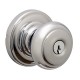 Schlage F80 AND 609 AND MK AND Andover Door Knob with Andover Decorative Rose