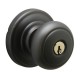 Schlage F51A AND 505 AND KD AND Andover Door Knob with Andover Decorative Rose