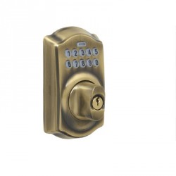 Schlage BE365 CAM Camelot Electronic Keypad Deadbolt