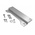 HES 150 Strike Latch Guard in Stainless Steel