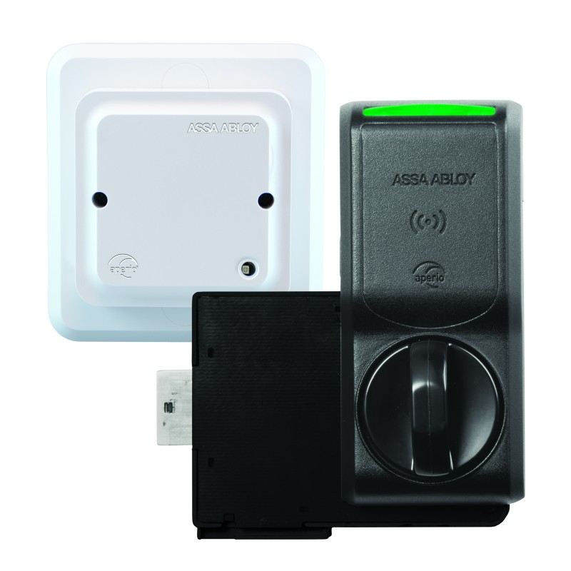 HES K100622HIPS Wireless Aperio / Drawer Security Lock w