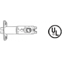 Cal-Royal ULLGEN-1 UL-Listed Adjustable Dead Latch W/ Round Corner Faceplate