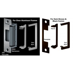 Trine 4200CC7-10B-32D Strike for Cylindrical & Deadlatches