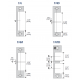 HES 1DB / 1 DB-2 Faceplate & Specialty Option Kits for 1600 Series Electric Strikes