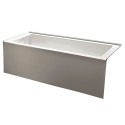 Kingston Brass VTDE603122 Aqua Eden 60" Contemporary Alcove Acrylic Bathtub Kingston Brass VTDE603122 Aqua Eden 60" Contemporary Alcove Acrylic Bathtub