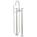 Kingston Brass KS835 Concord Floor Mount Tub Filler w/ Hand Shower