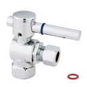 Kingston Brass CC3310 Concord Angle Stop Valve w/ 3/8" IPS x 3/8" OD Compression