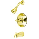 Kingston Brass KB2632DX Concord Single Handle Tub & Shower Set