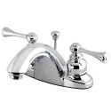 Kingston Brass GKB764 Water Saving English Country Centerset Lavatory Faucet