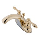 Kingston Brass KB764 Two Handle 4" Centerset Lavatory Faucet w/ Retail Pop-up w/ AL lever handles Kingston Brass KB764 Two Handle 4" Centerset Lavatory Faucet w/ Retail Pop-up w/ AL lever handles