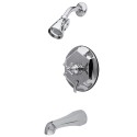 Kingston Brass KB463 Single Handle Tub & Shower Faucet w/ cross handles Kingston Brass KB463 Single Handle Tub & Shower Faucet w/ cross handles