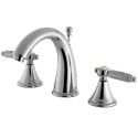 Kingston Brass FS798 Georgian Two Handle 8" to 16" Widespread Lavatory Faucet w/ Brass Pop-up