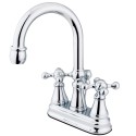 Kingston Brass KS261 Governor Two Handle 4" Centerset Lavatory Faucet w/ cross handles Kingston Brass KS261 Governor Two Handle 4" Centerset Lavatory Faucet w/ cross handles