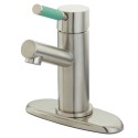 Kingston Brass FS842 Green Eden Single Handle Lavatory Faucet w/ Cover Plate