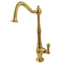 Kingston Brass KS119 Gourmetier Heritage Low-Lead Cold Water Filtration Faucet w/ AL lever handles Kingston Brass KS119 Gourmetier Heritage Low-Lead Cold Water Filtration Faucet w/ AL lever handles