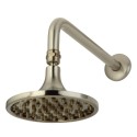 Kingston Brass Heritage 6" Round Showerhead w/ 12" Shower Arm