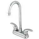 Kingston Brass KB649 Legacy Two Handle 4" Centerset Bar Faucet