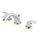 Kingston Brass KB696 Legacy Two Handle 8" to 16" Widespread Lavatory Faucet w/ Brass Pop-up