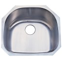 Kingston Brass GKUS2321 Gourmetier Loft Undermount Single Bowl Kitchen Sink, Satin Nickel Kingston Brass GKUS2321 Gourmetier Loft Undermount Single Bowl Kitchen Sink, Satin Nickel