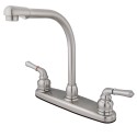 Kingston Brass KB75 Magellan 8" High Arch Kitchen Faucet w/out Sprayer