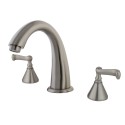 Kingston Brass KS236 Royale Two Handle Roman Tub Filler w/ FL lever handles