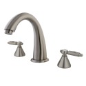 Kingston Brass KS236 Royale Two Handle Roman Tub Filler w/ GL lever handles