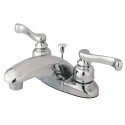 Kingston Brass FB8621FL 4-inch centerset Lavatory Faucet, Polished Chrome