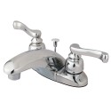 Kingston Brass FB8621FL 4-inch centerset Lavatory Faucet, Polished Chrome