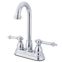 Kingston Brass KB349 Templeton Two Handle 4" Centerset Bar Faucet