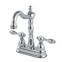 Kingston Brass KB149 Tudor 4" Center Bar Faucet