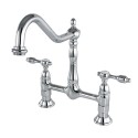 Kingston Brass KS117 Tudor 8" Kitchen Faucet w/out Sprayer