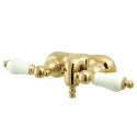 Kingston Brass CC45T Vintage 3-3/8" Wall Mount Clawfoot Tub Filler