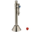 Kingston Brass CC8325 Vintage Straight Stop Valve w/ 1/2" Sweat, 3/8" OD Compression Angle w/ straight shut off valve