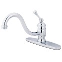 Kingston Brass KB357 Vintage 8" Centerset Kitchen Faucet